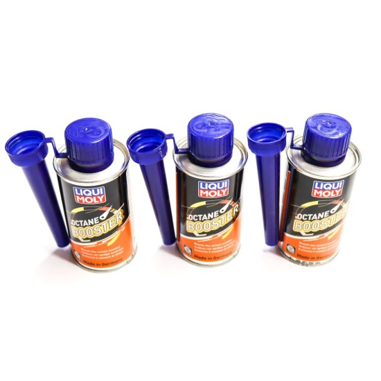 3 x Liqui Moly Octane Booster Petrol Fuel Additive 200ml | 21616